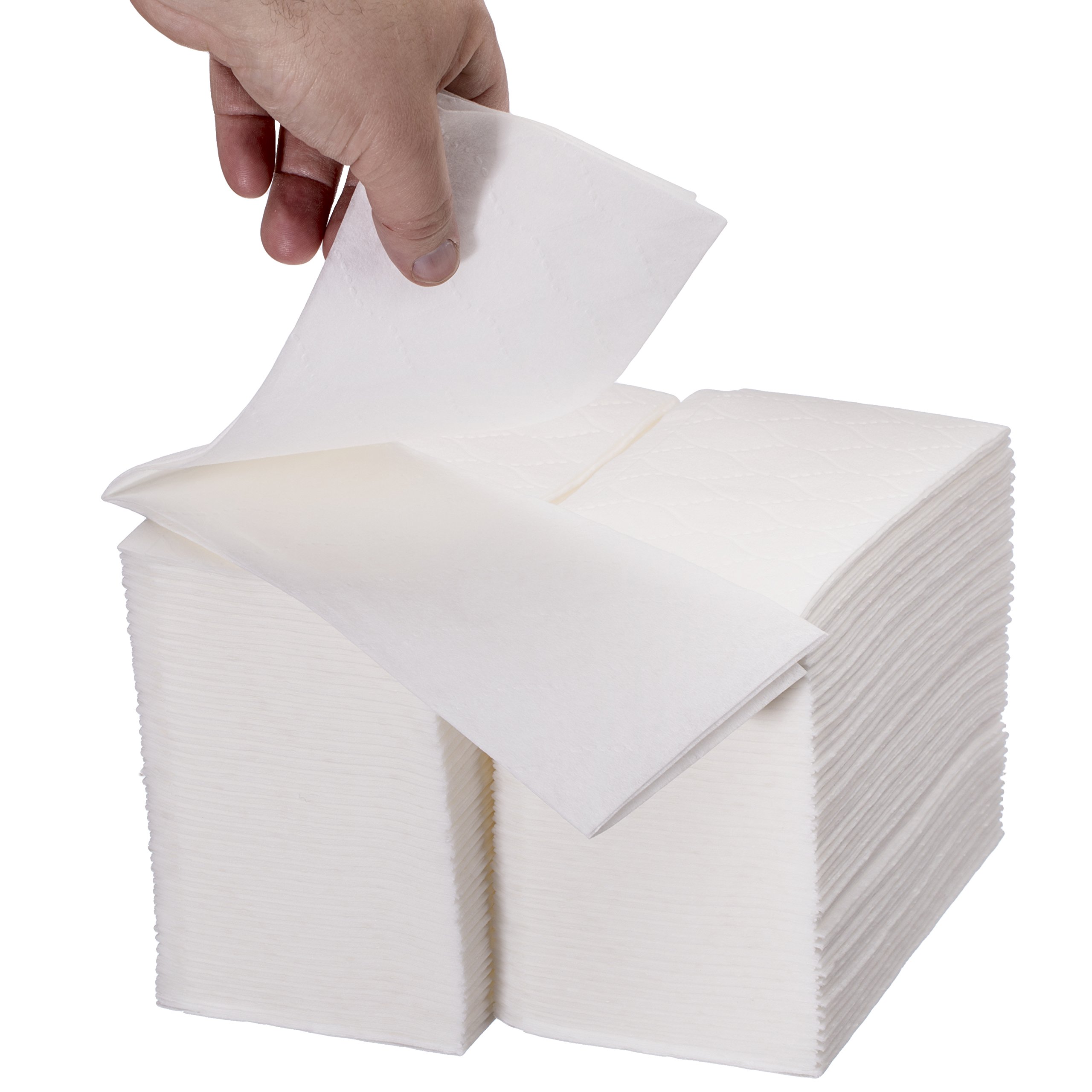 1000 Pack Disposable Guest Towels - Premium White Bathroom Napkins, Heavy Duty & Ultra Absorbent Paper Hand Towels with Linen Feel for Home, Parties, Events | Ideal for Guest Bathrooms, Weddings, Restaurants & Office Use