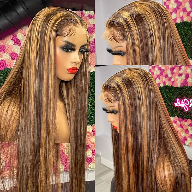 26inch Pre-Colored 13x6 Lace Frontal Wig - Body Wave/Straight Human Hair Wig for Black Women | Natural Look & Comfort | Perfect for Daily Wear, Parties & Special Occasions
