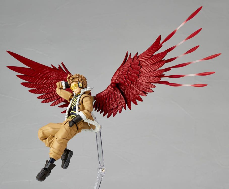 Amazing Yamaguchi Revoltech Hawks Action Figure - My Hero Academia Collectible for Anime Fans | Perfect for Display, Cosplay, and Gift Giving