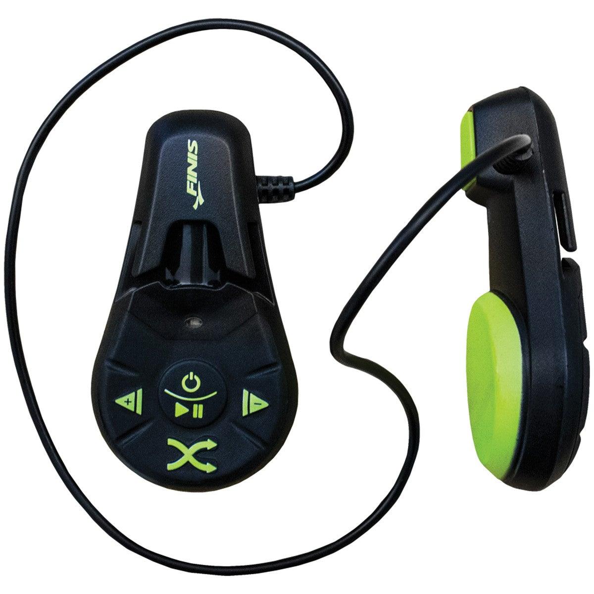 FINIS Duo Underwater Bone Conduction MP3 Player for Swimming, Snorkeling & Water Sports - Waterproof Music Player with Secure Fit for Active Lifestyles