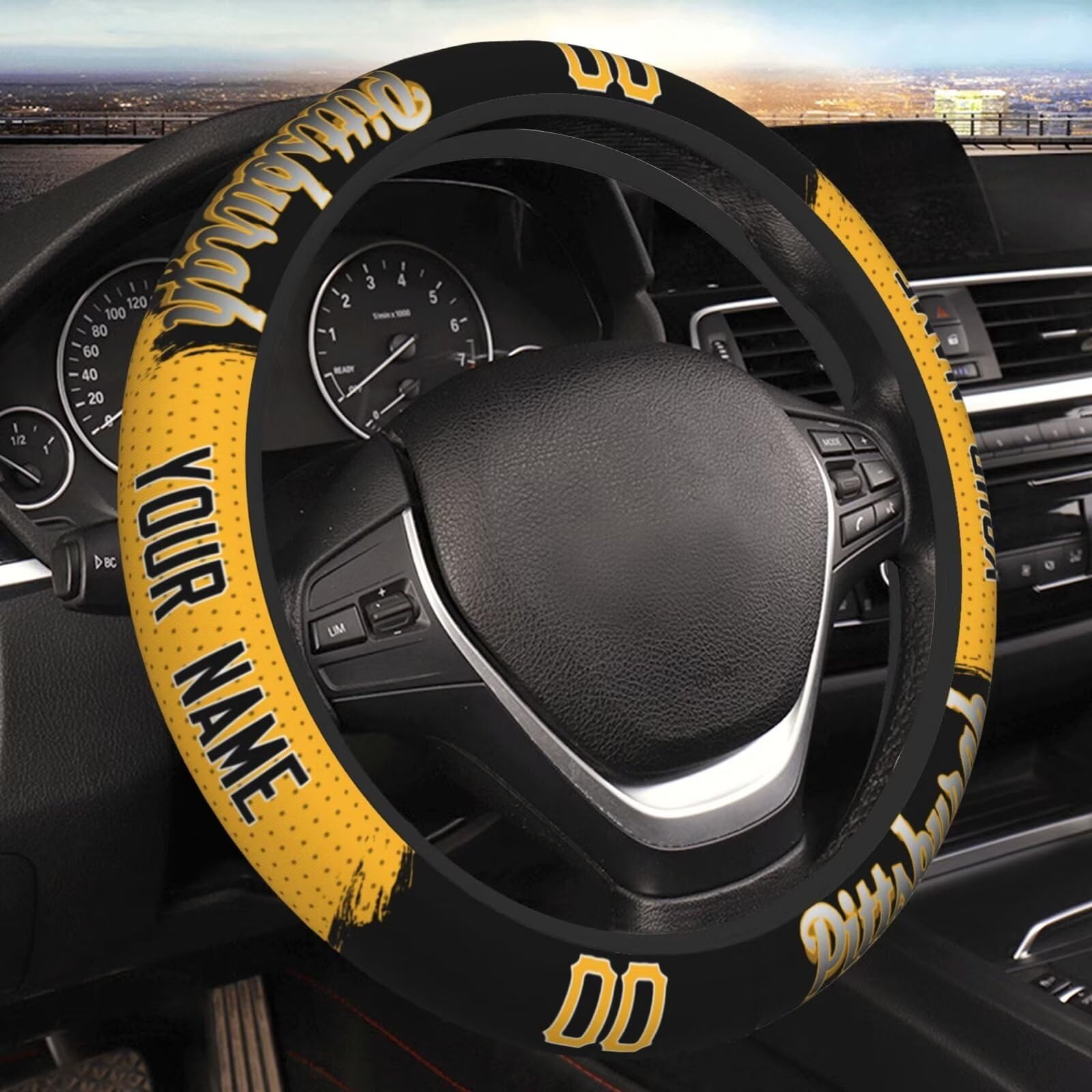 Custom Car Steering Wheel Covers - Anti-Slip 15