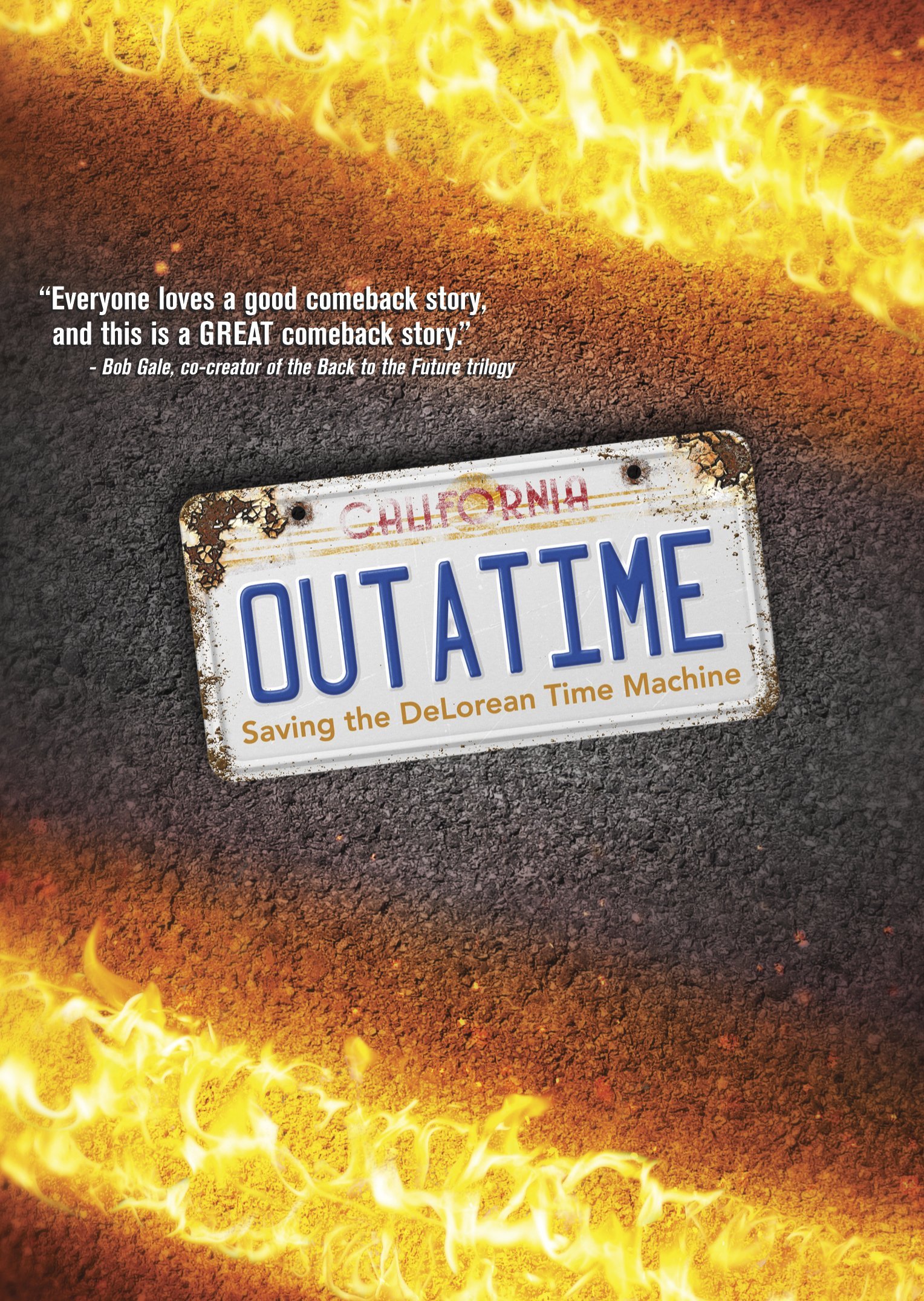 OUTATIME: Save the DeLorean Time Machine - Perfect for Back to the Future Fans, Movie Collectors, and Sci-Fi Enthusiasts
