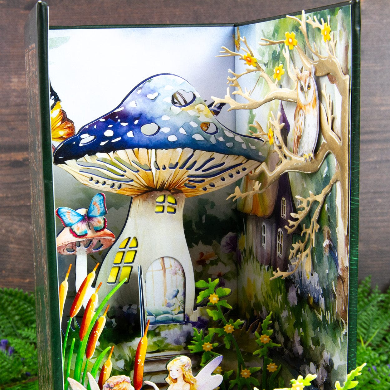 Mystic Nook Fairytale Decorative Card & Foil Fusion Refill Set 5893e - Perfect for Scrapbooking, DIY Crafts, and Home Decor Projects