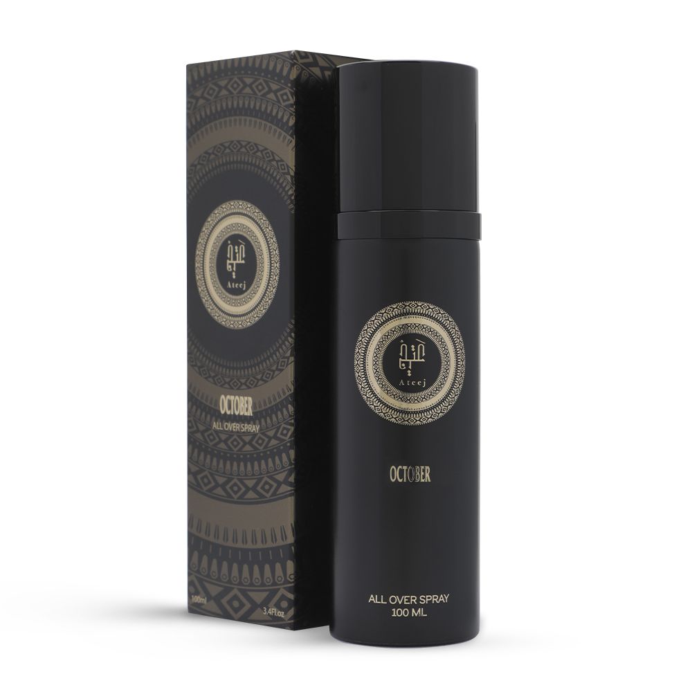 October All Over Spray EDP 100ml - Premium Perfume for Women, Long-Lasting Floral Fragrance, Perfect for Daily Wear, Date Nights & Special Occasions