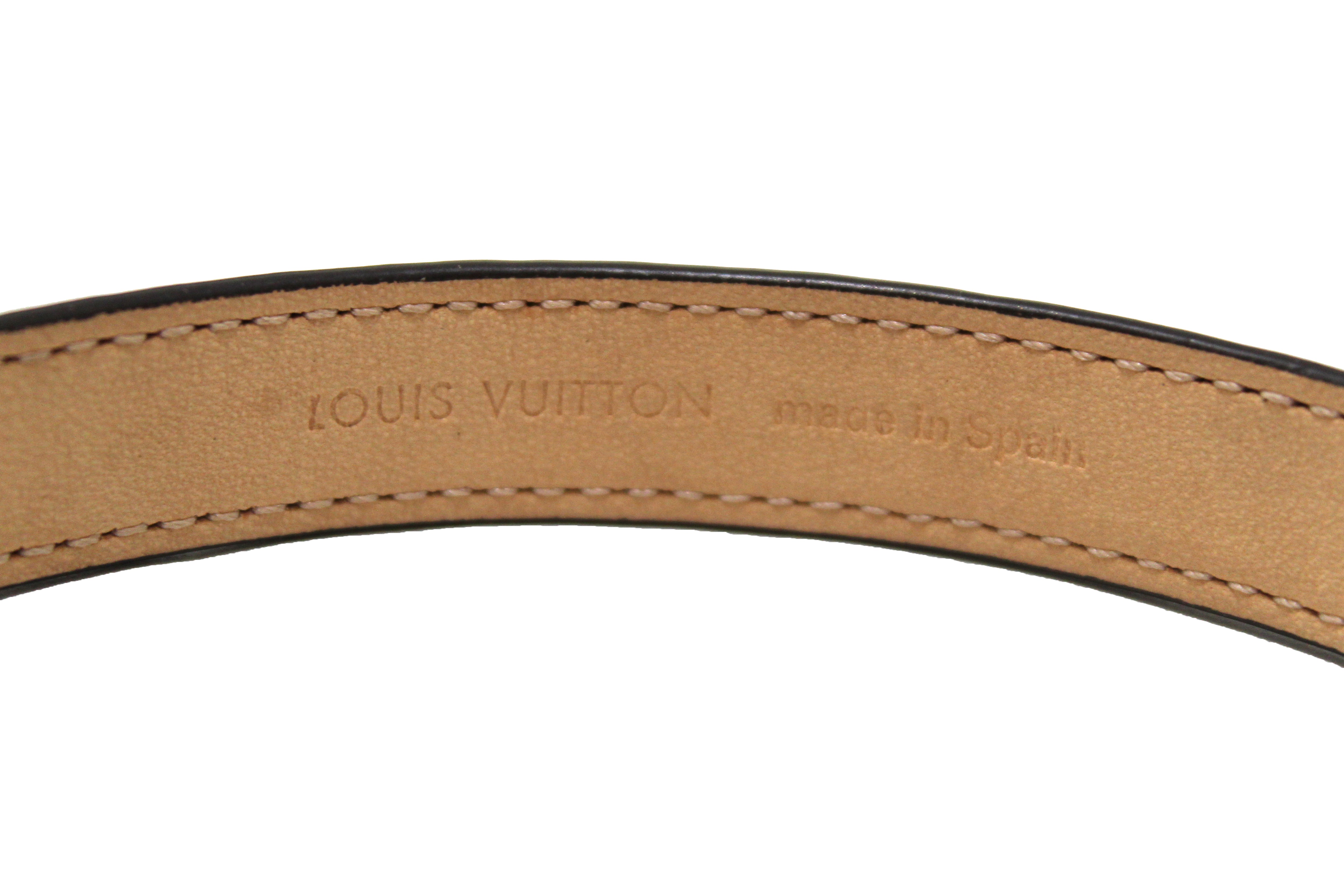 Authentic Louis Vuitton Nano Monogram Bracelet - Size 17 for Women | Luxury Fashion Jewelry Gift for Her | Perfect for Parties, Date Nights & Special Occasions