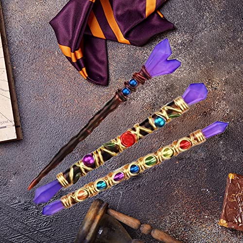 6-Piece Silicone Witch Wand Resin Molds Set - Crystal Stick Molds for Epoxy Resin Casting, DIY Craft, Party Decorations - Perfect for Halloween, Cosplay, Witch-Themed Parties & Unique Handmade Gifts