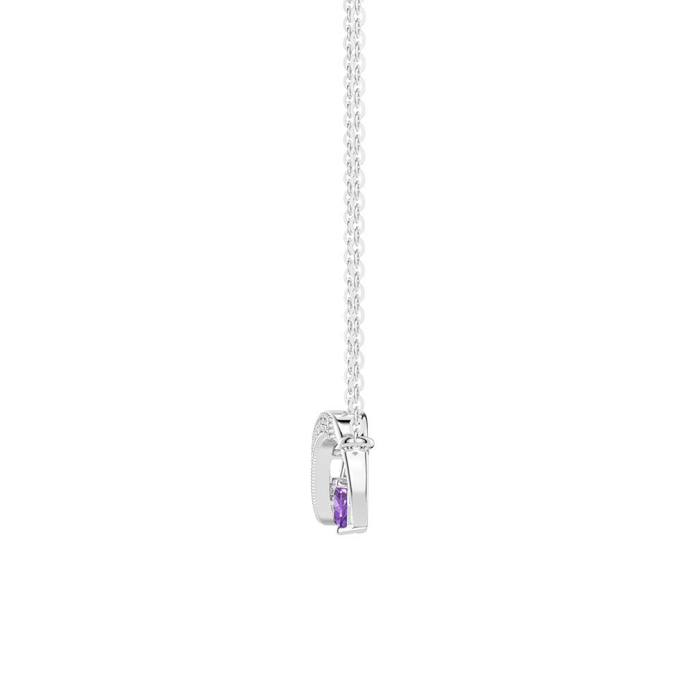 Mom's Heart Shaped Birthstone Necklace - Personalized Gift for Mother's Day, Birthday & Anniversary | Perfect for Everyday Wear & Special Occasions