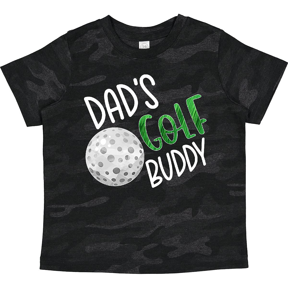 Inktastic Dad's Golf Buddy with Golf Ball Toddler T-Shirt - Cute Golf-Themed Outfit for Kids & Toddlers - Perfect for Father's Day, Golf Tournaments & Family Bonding Activities