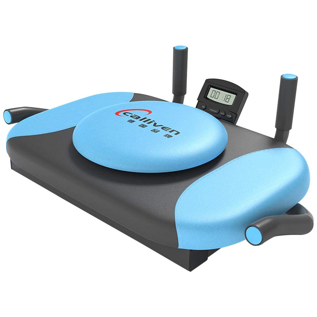 Adjustable Sit Up Bench with Tablet Holder - Abdominal & Core Workout Equipment for Home Gym, Hip Lift Support, Timer Function, Dual Armrests - Perfect for Men & Women Fitness Training - Ideal for Home Workouts, Office Breaks, and Gym Sessions