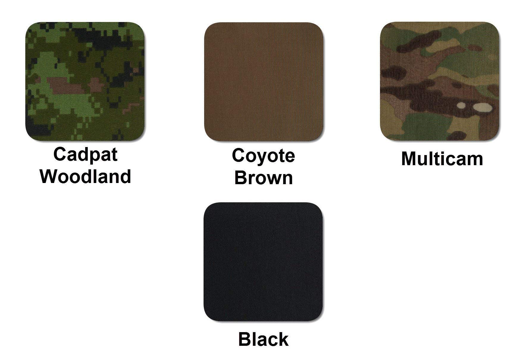 Tactical Notebook Cover for Canadian Field Message Pad | Durable Military Organizer with Utility Strap | Fits 6.75