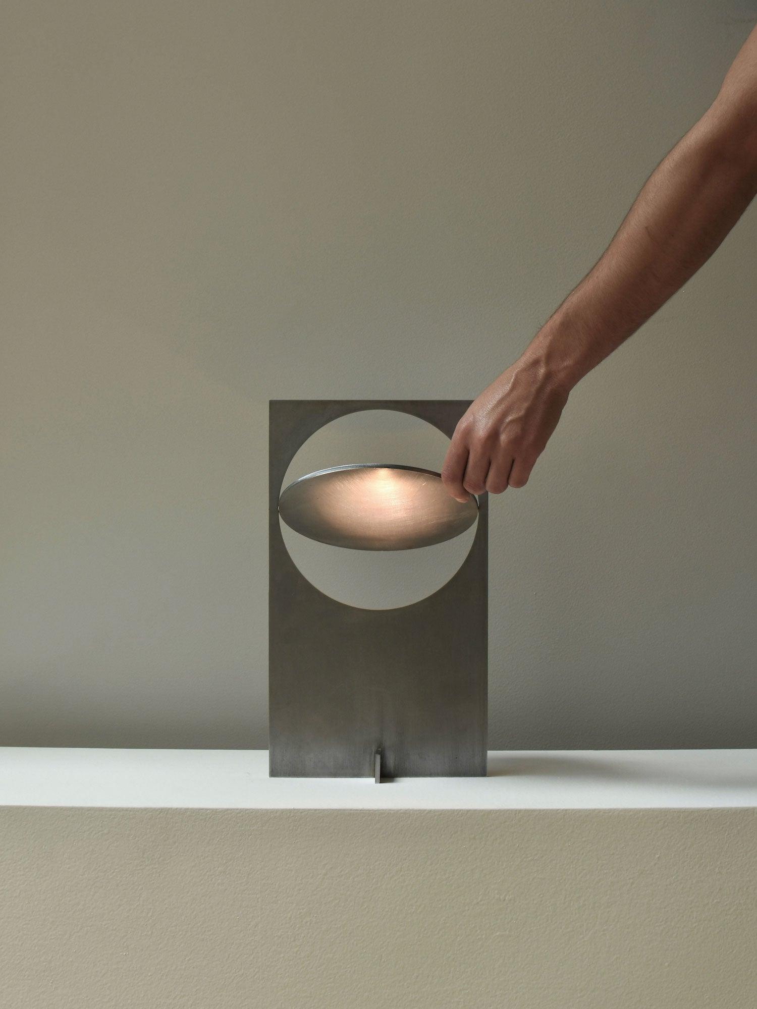 Modern OBJ 01 Table Lamp - Adjustable LED Desk Light with Touch Control, Warm White to Cool White (3000K-6000K) - Perfect for Bedroom, Office, Study Room & Nightstand Reading Light
