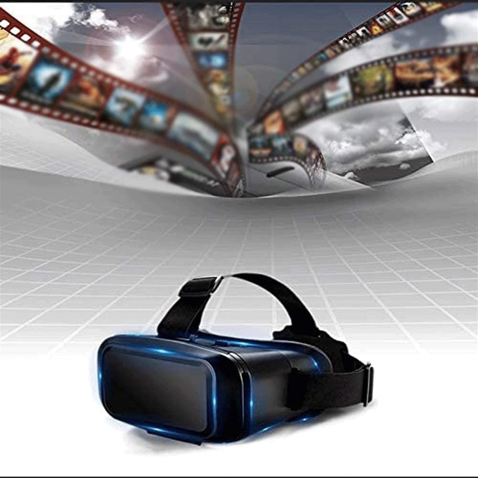 XYLXJ 3D Virtual Reality Headset for VR Gaming & 3D Movies - Universal VR Glasses Compatible with Smartphones for Kids & Adults - Perfect for Home Entertainment, Gaming & Movie Nights