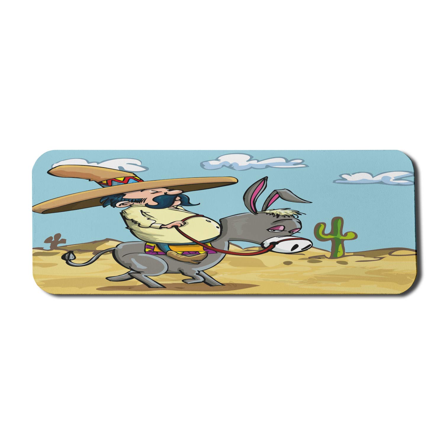 Ambesonne Large Non-Slip Gaming Mouse Pad - 31