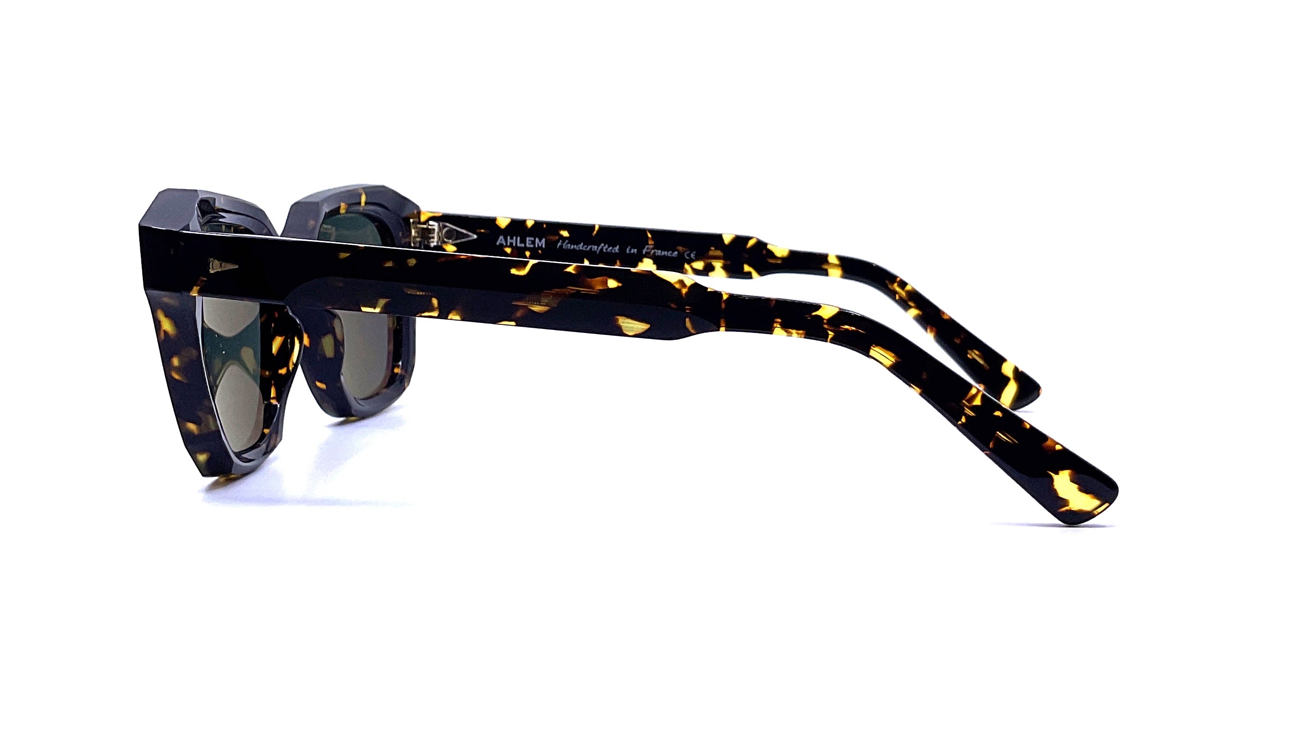 Ahlem Pont des Arts Sun (Yellow Turtle) Sunglasses - UV Protection, Polarized Lenses for Women & Men - Perfect for Beach, Driving & Outdoor Activities