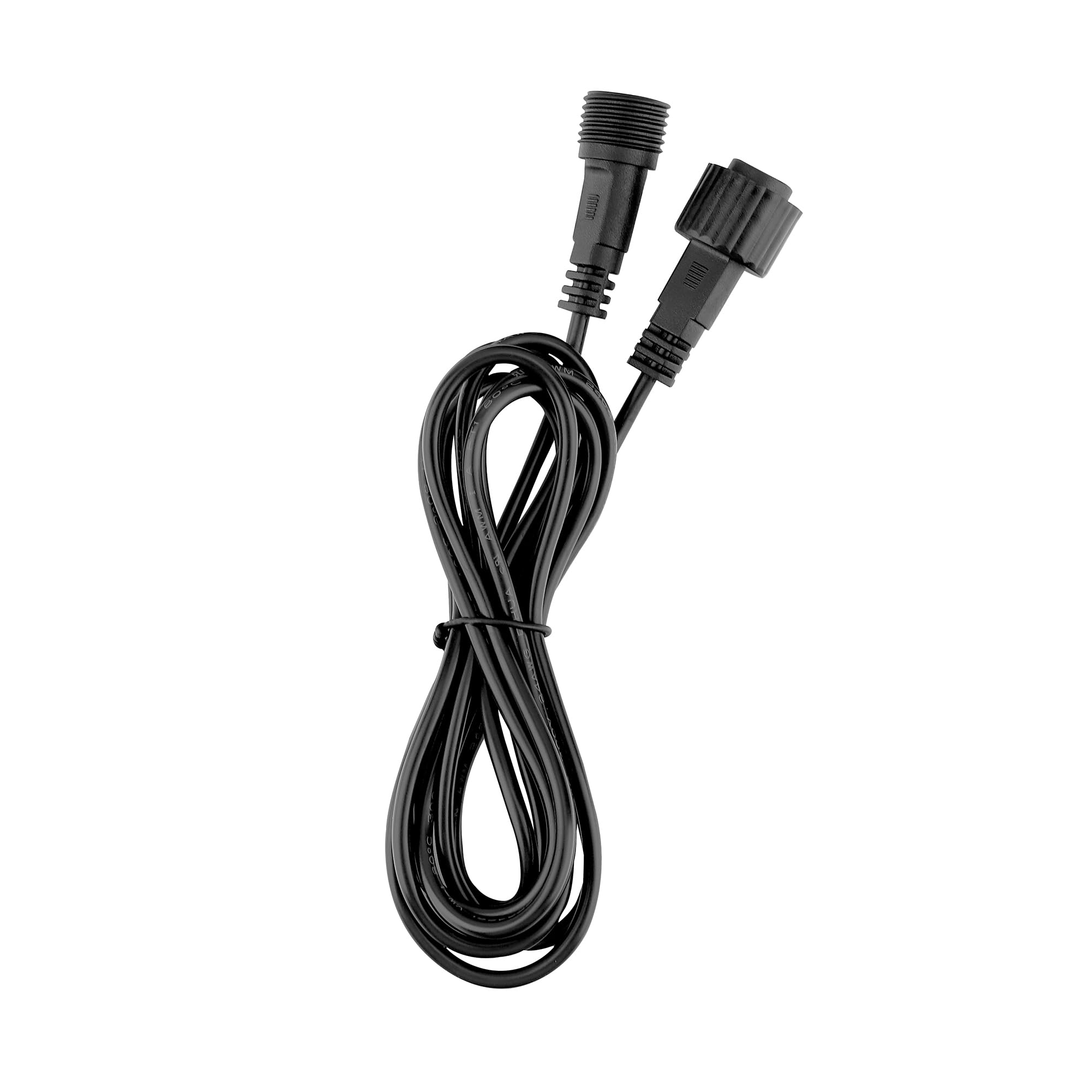XMHEIRD 6 Ft Waterproof Extension Cable for Solar Outdoor String Lights - Durable Extension Cord for Solar Strip Lights - Perfect for Garden, Patio, and Backyard Lighting