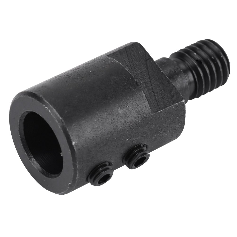 Walfront Angle Grinder Chuck Kit - M10 to 5/8/10/12mm Motor Shaft Coupler with Sleeve Saw Blade Adapter (12mm Size) - Perfect for Woodworking, Metal Cutting & DIY Projects