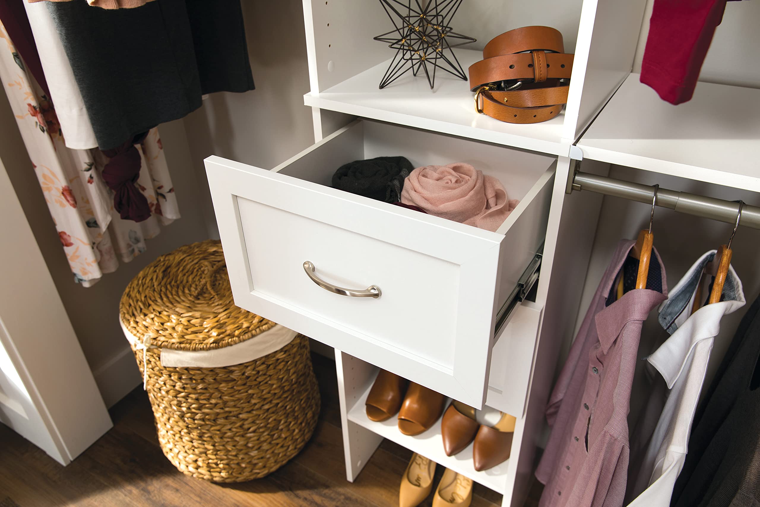 ClosetMaid SuiteSymphony Shaker Style Wooden Drawer Organizer - 16