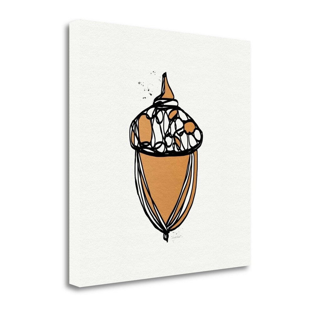 Acorn by Linda Woods - Fine Art Giclee Print on Gallery Wrap Canvas, Ready to Hang Wall Art - Perfect for Living Room, Bedroom & Office Decor