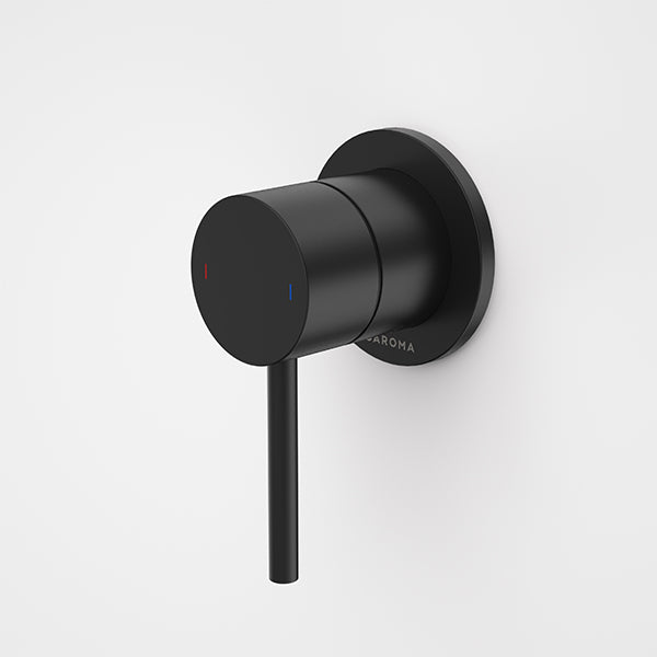 Caroma Liano II Bath and Shower Mixer Tap - Matte Black Finish | Modern Bathroom Faucet for Bathtub and Shower | Perfect for Home Renovation & Luxury Bathroom Design