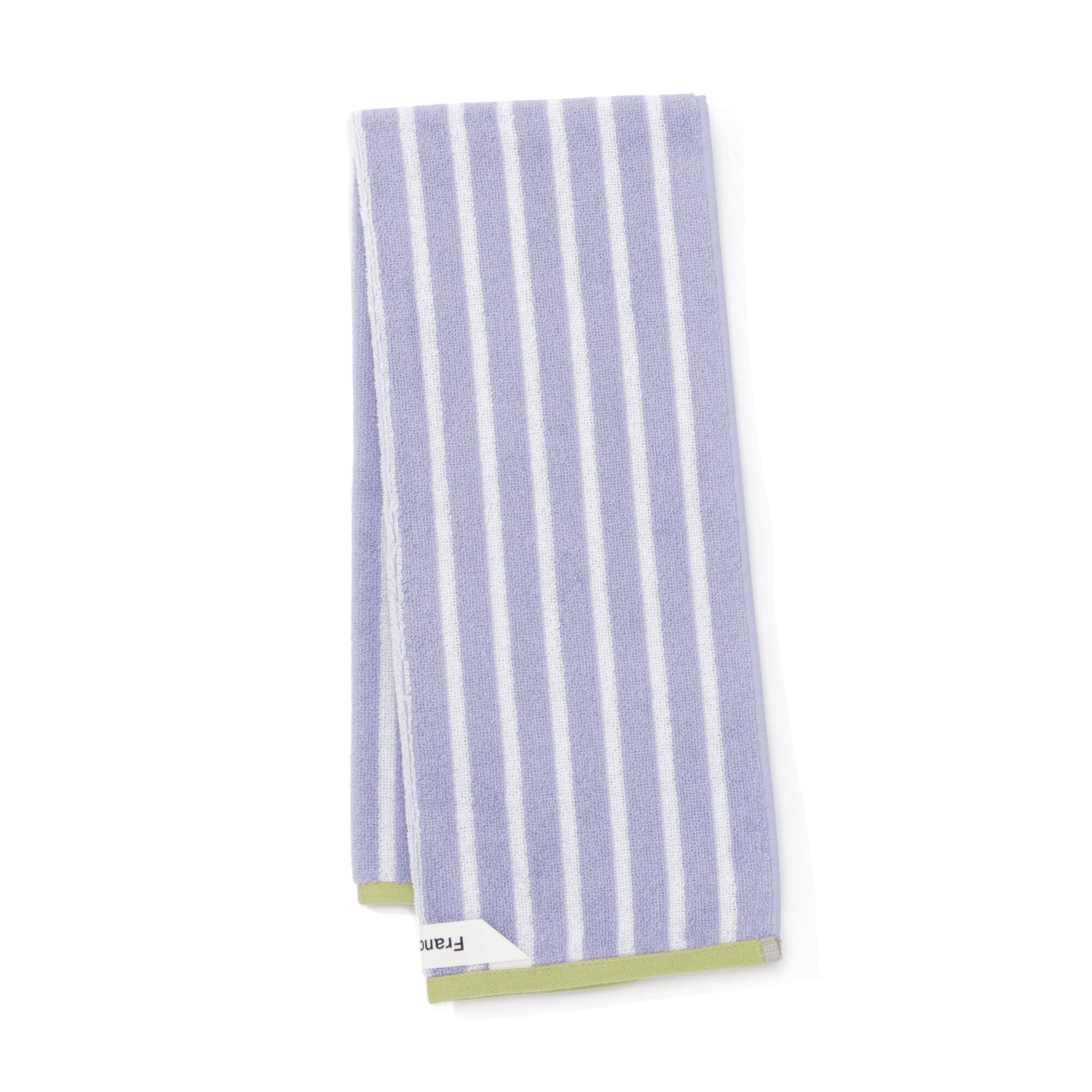 Antibacterial & Deodorizing Striped Face Towel - Soft Purple Microfiber for Skincare & Gym - Perfect for Daily Use, Travel & Spa