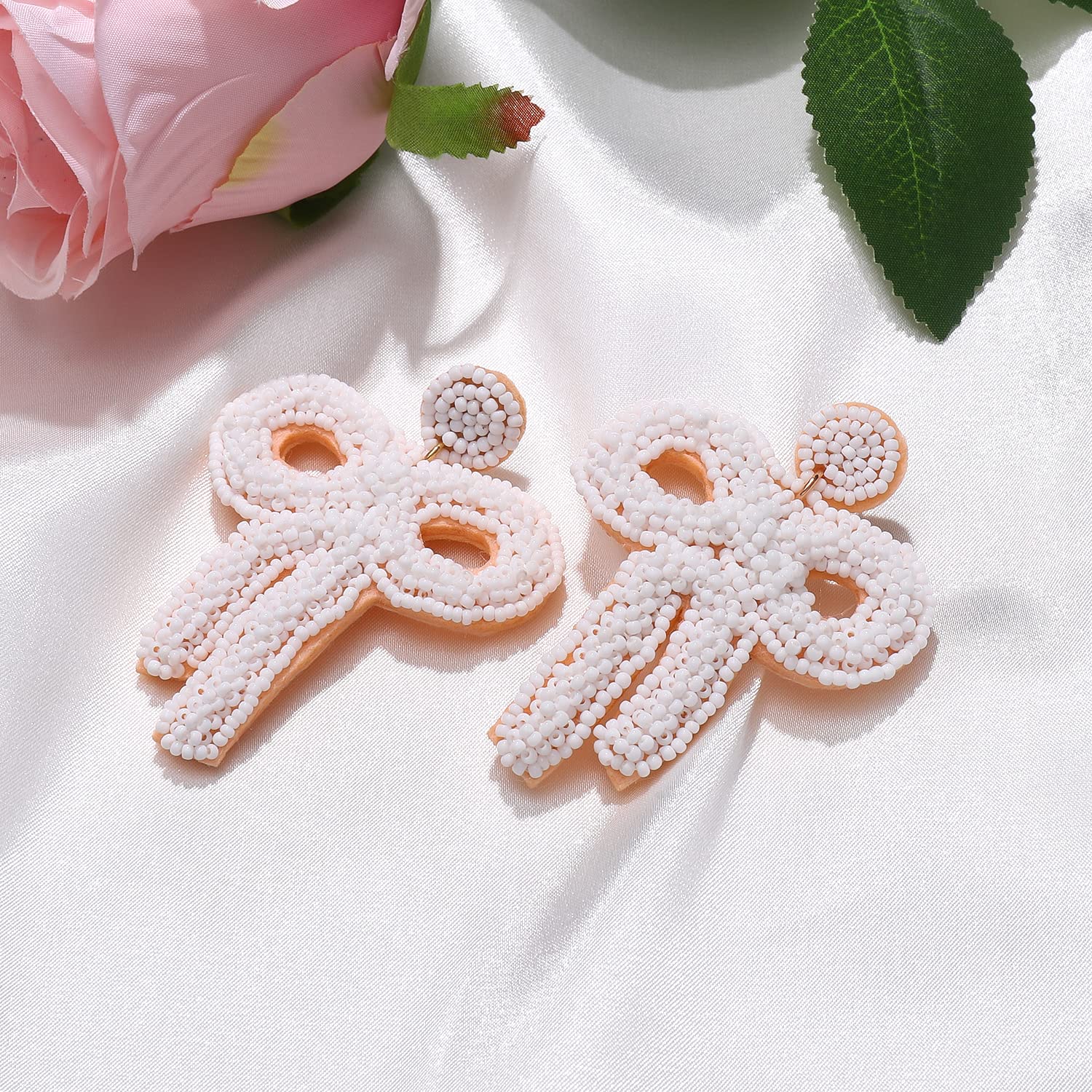 Hypoallergenic BRIDE Letter Drop Dangle Earrings for Women - Wedding, Valentine's Day, Bachelorette Party Gifts | Rhinestone Bridal Jewelry for Bride & Bridesmaids | Perfect for Ceremonies, Date Nights & Special Occasions