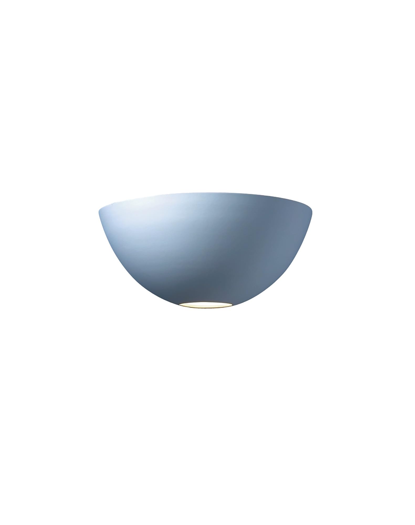 Justice Design CER-1325-BIS Large Metro Sconce Wall Light - No Diffuser, Bisque Finish (Unfinished), Standard Lamping - Perfect for Living Room, Bedroom, or Hallway Lighting
