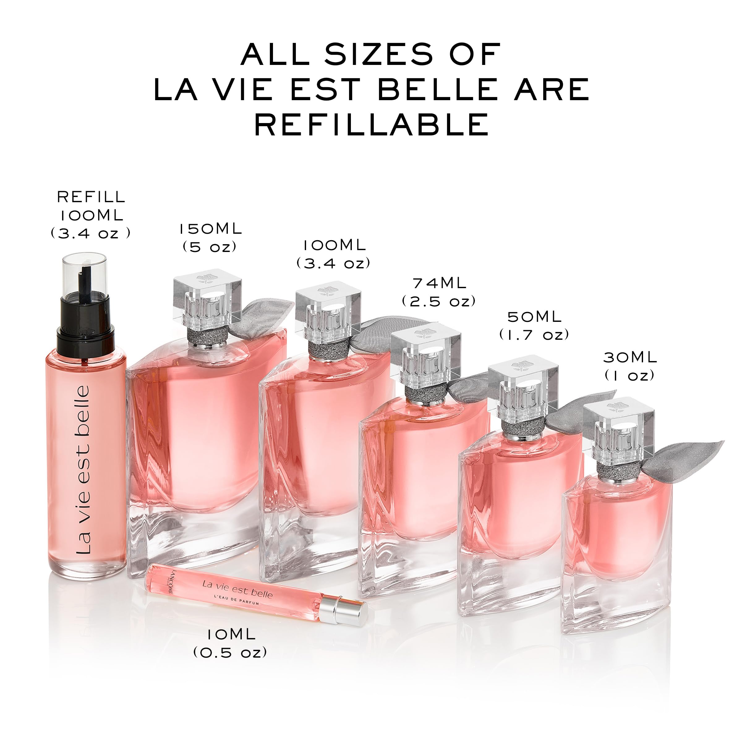 Lancôme La Vie Est Belle Eau de Parfum for Women - Long Lasting Floral Perfume with Iris, Patchouli & Vanilla Notes - Sweet & Romantic Fragrance for Date Night, Wedding & Special Occasions