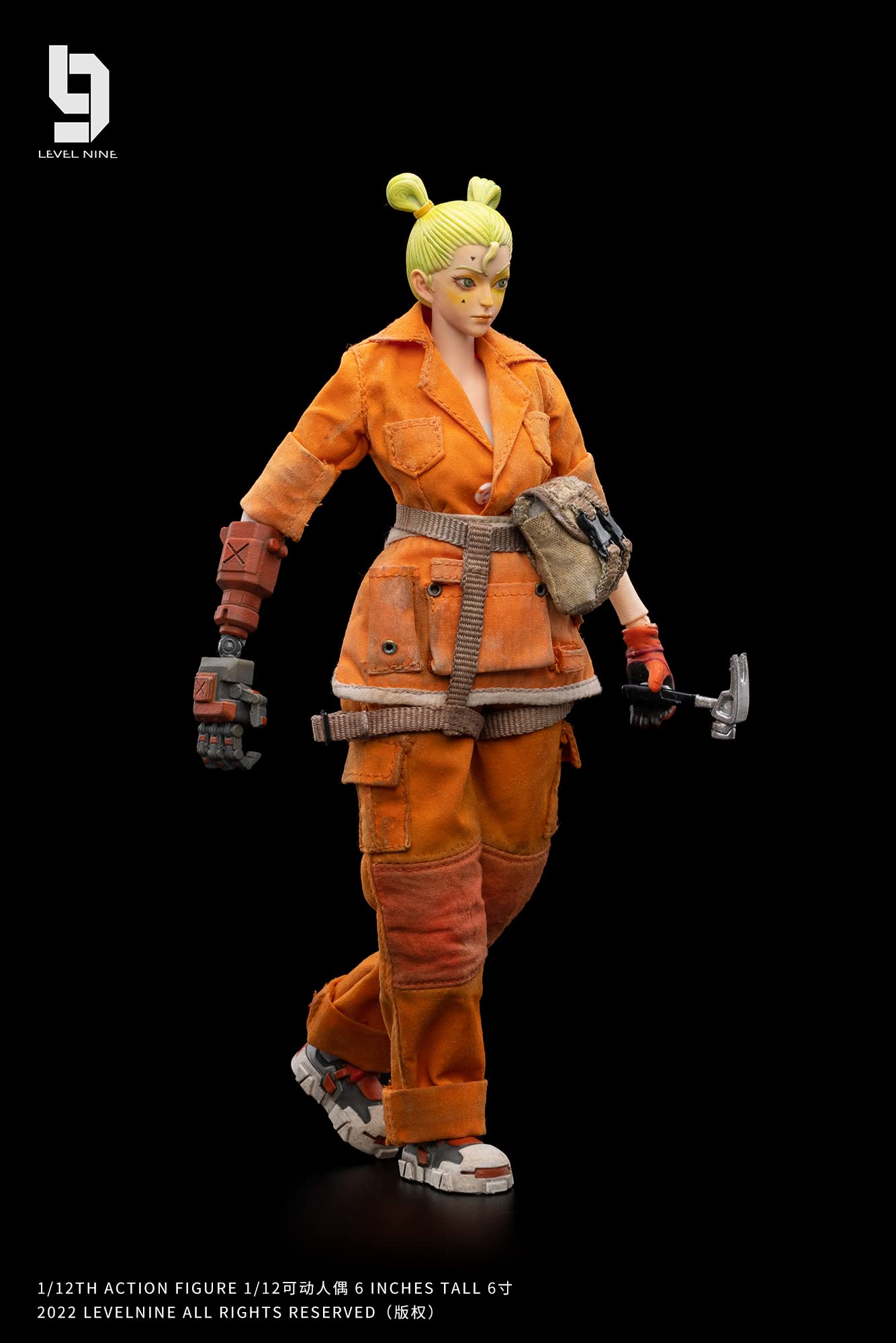 Frontline Chaos 1:12 Scale Action Figure - Highly Detailed Collectible Military Soldier Model for Display & Diorama - Perfect for War Game Scenes, Toy Photography & Collectors