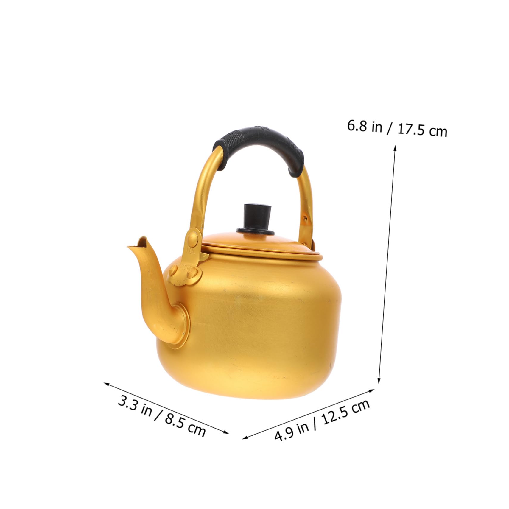Cabilock 1pc Stainless Steel Whistling Tea Kettle - Perfect for Boiling Water, Brewing Tea & Rice Wine - Ideal for Home, Kitchen & Camping Use