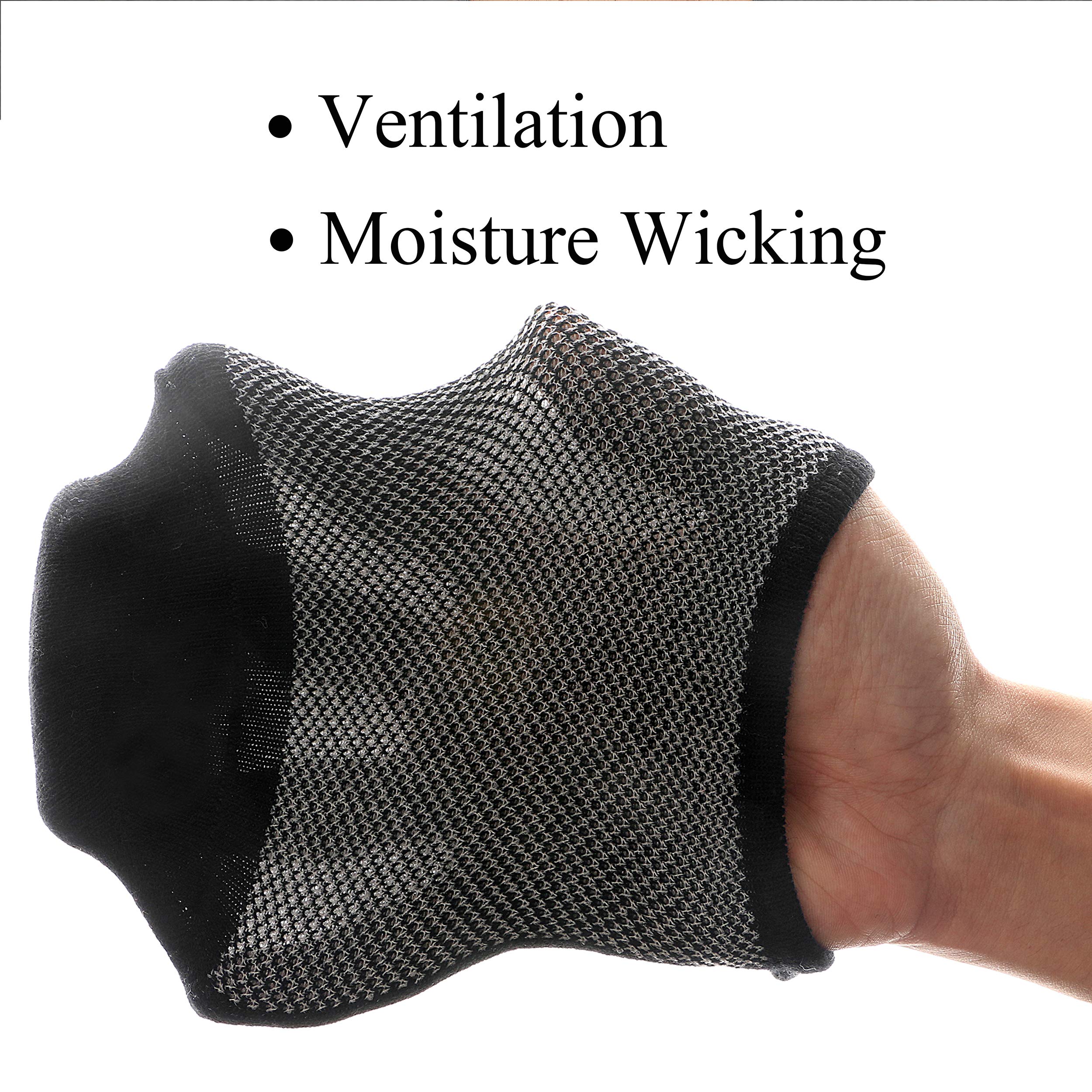 Mottee & Zconia No Show Socks for Men & Women - Low Cut Invisible Liner Ankle Socks - Breathable Cotton Comfort for Sneakers, Loafers & Casual Shoes