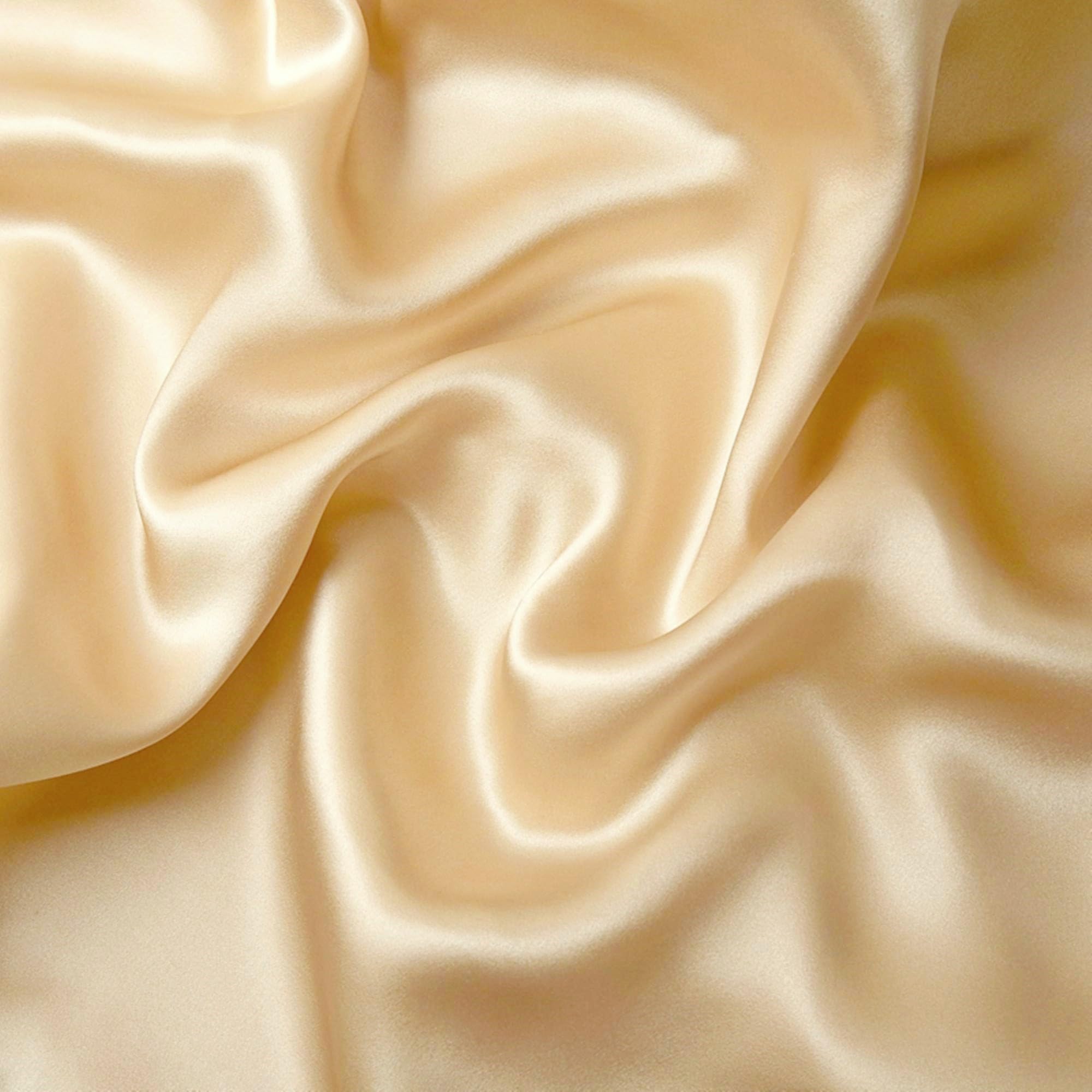 Premium 100% Mulberry Silk Pillowcase for Hair & Skin Care - 6A Grade 22 Momme Gold Silk Pillow Cover with Zipper - Hypoallergenic, Anti-Aging, Wrinkle-Free & Cooling - Made in USA (King Size, Gold) - Perfect for Beauty Sleep & Skin Protection