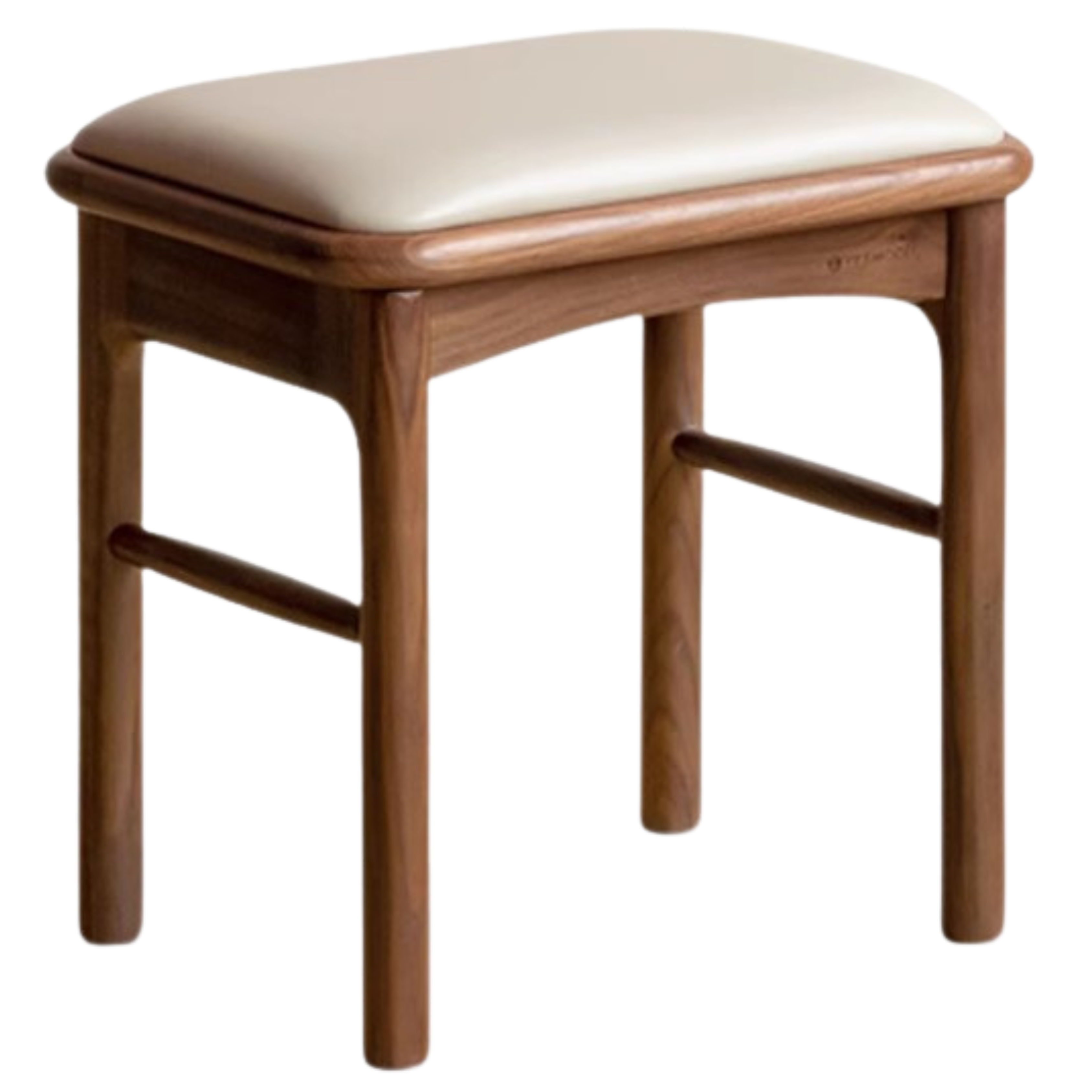 Premium Black Walnut Solid Wood Tea Stool - Handcrafted Rustic Side Table for Living Room, Bedroom, or Garden - Perfect for Tea Ceremonies, Plant Stand, or Decorative Accent