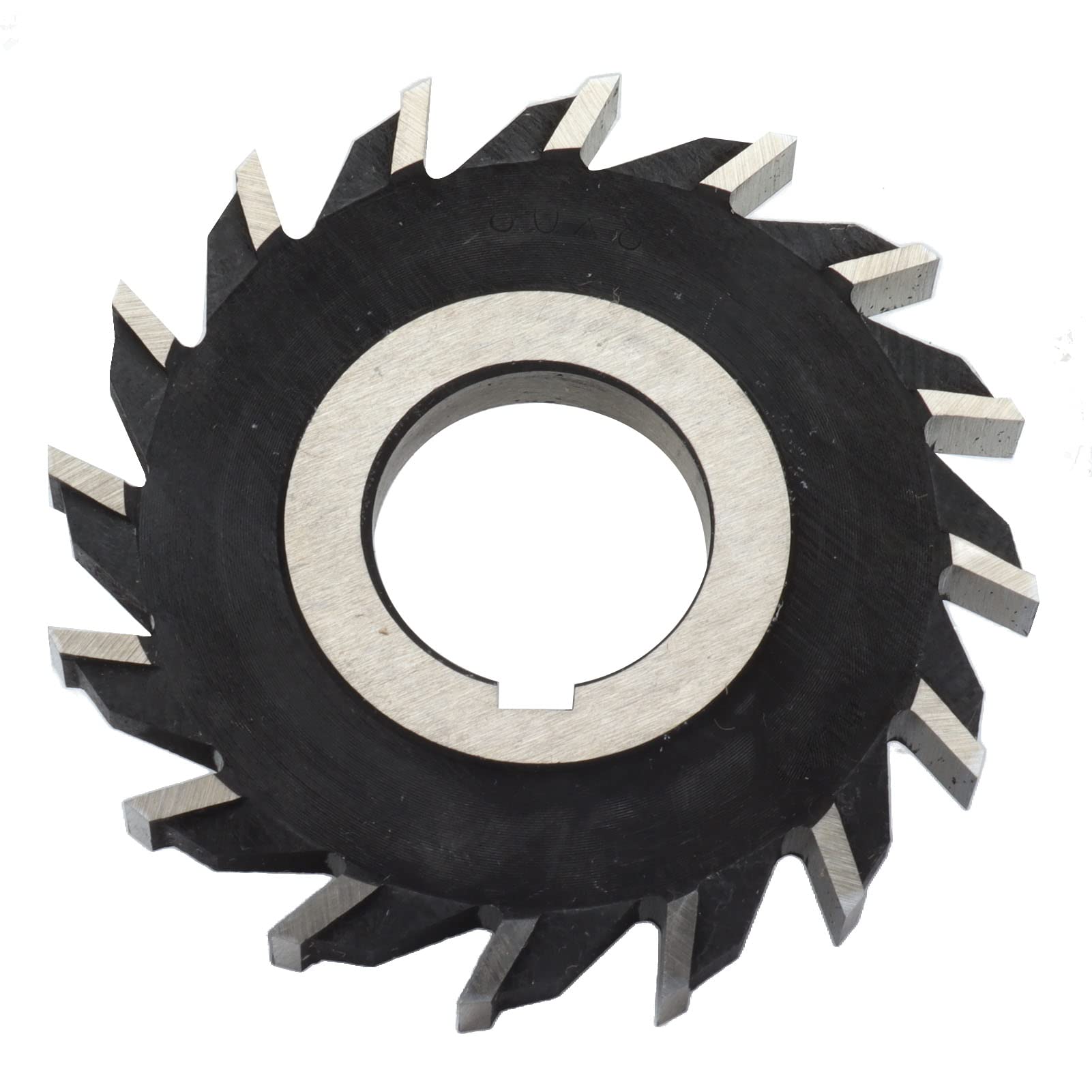 Hilitand 16 Teeth High Speed Steel Milling Cutter - 80mm Diameter Flat End Face Mill with Center Cutting for Metalworking & CNC Machining - Perfect for Aluminum, Steel & Wood Processing