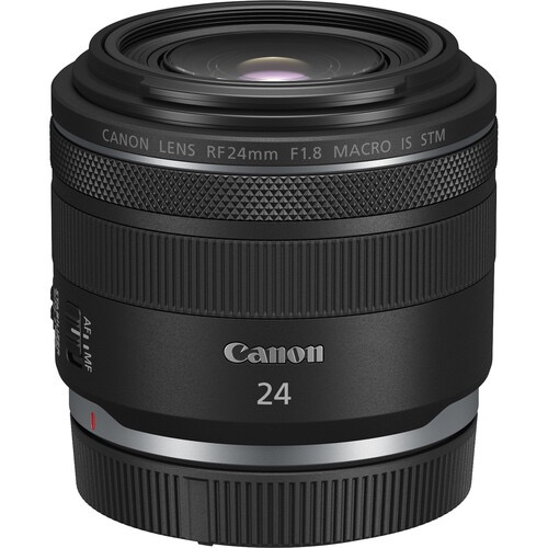 Canon RF 24mm f/1.8 Macro IS STM Lens - Wide Aperture Prime Lens for Portrait, Landscape & Low Light Photography | Perfect for Travel, Street & Macro Shooting