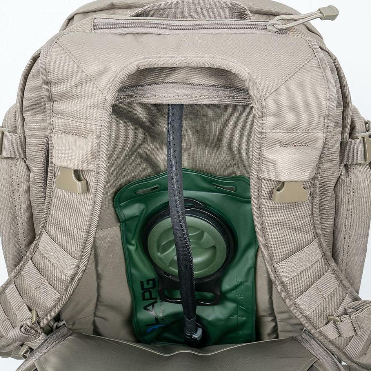 LAPG Atlas 12 Hour Tactical Backpack for Men & Women - Durable Military Survival Gear Bag for Hiking, Camping & Outdoor Adventures - Large Bug Out Backpack in Ranger Green - Perfect for Travel, Emergency Preparedness & Tactical Missions
