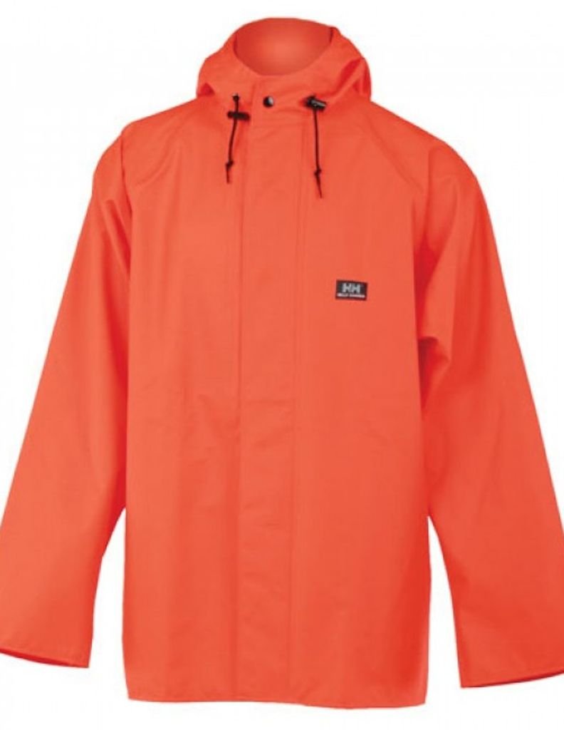 Helly Hansen Men's Abbotsford Work Jacket - Waterproof Nylon PU Coat for Outdoor Work, Hiking & Winter Activities
