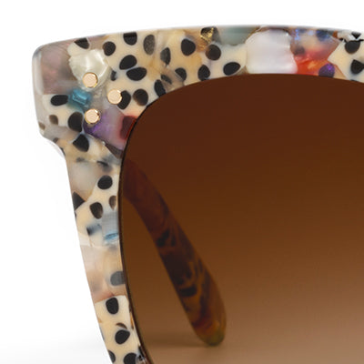 Adele Poppy Sunglasses for Women - UV Protection Fashion Sunglasses for Outdoor, Beach, and Driving