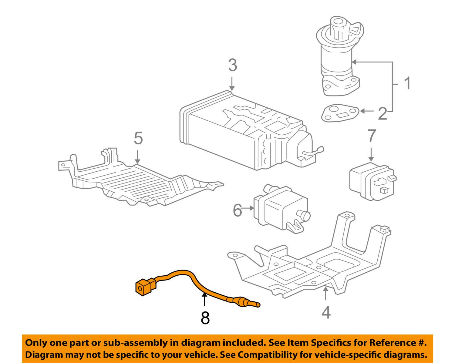 Genuine Honda 36532-RGW-A02 Oxygen Sensor - Compatible with Honda Vehicles - Improve Fuel Efficiency & Engine Performance - Perfect for Replacement & Auto Repair