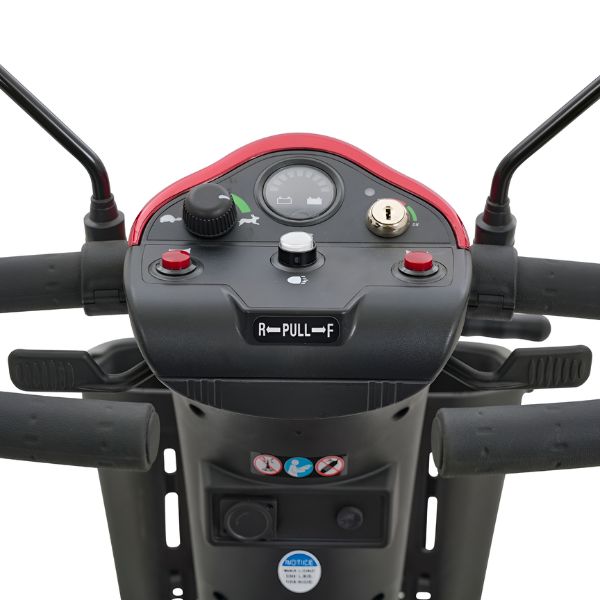 Golden Technologies Companion GC240 3-Wheel Mobility Scooter - Lightweight, Compact & Easy to Maneuver for Seniors & Adults - Perfect for Indoor & Outdoor Use, Shopping Malls, Parks & Travel