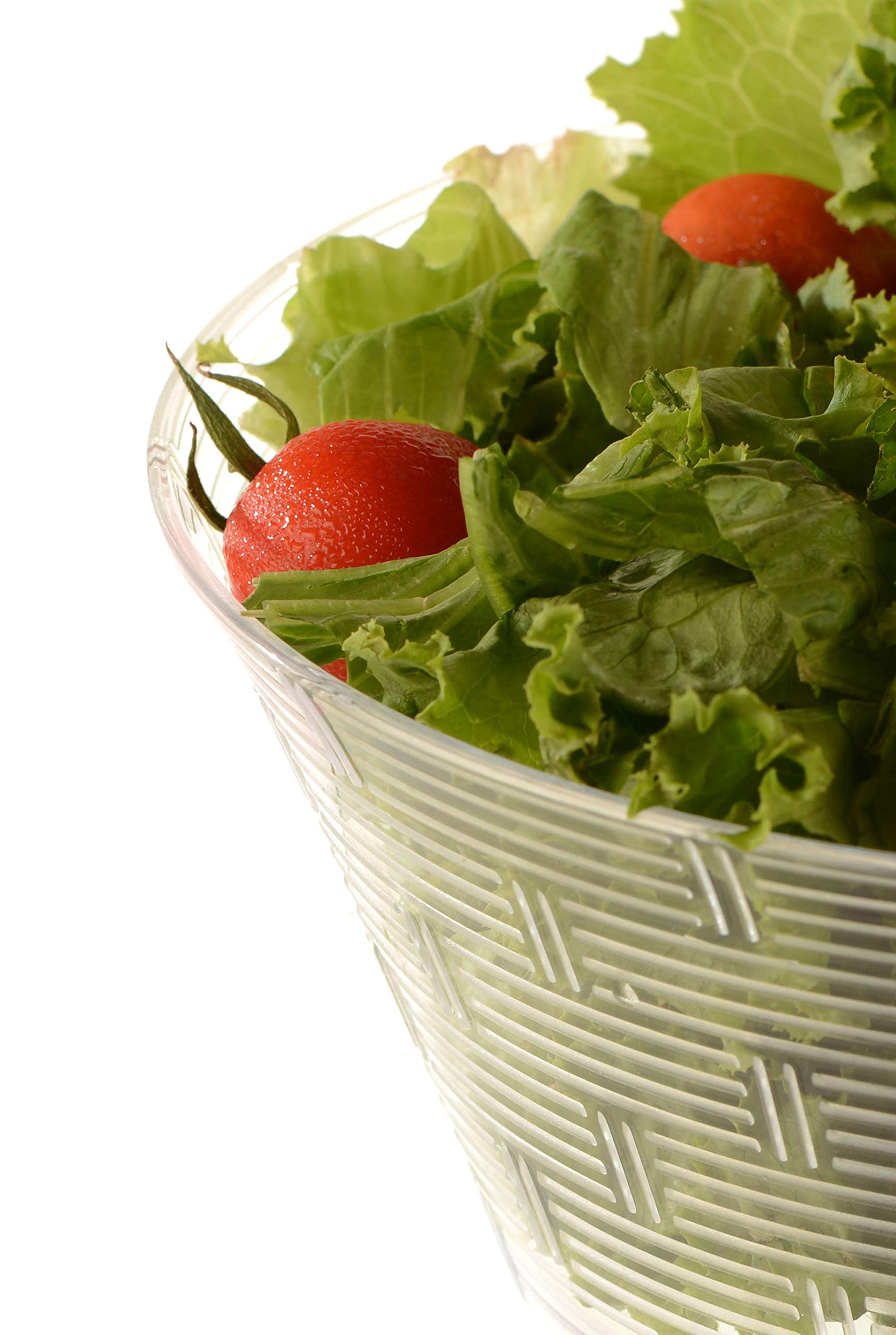 25 Pack Reusable Clear Plastic Bowls - Durable Hard Plastic Dessert Bowls with Basket Weave Design - Perfect for Weddings, Catering, Ice Cream, Parties & Home Use - Great for Serving Snacks, Salads, and Desserts at Events
