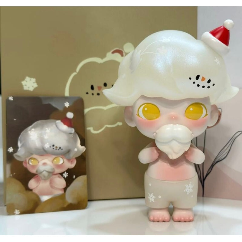 DIMOO A Snowy Christmas Eve Ver. Limited Edition Collectible Figure - Perfect for Holiday Decor, Gift Giving & Anime Fans Collection