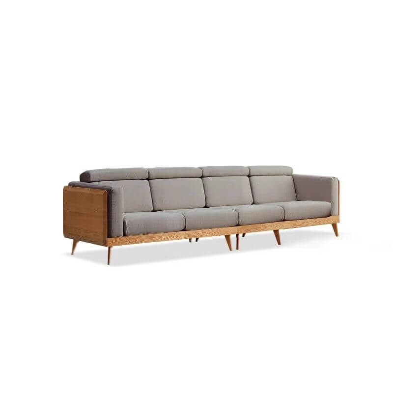 Victorian Grey Sofa with Removable Cushions - Elegant Living Room Furniture for Home Decor & Relaxation | Perfect for Lounge, Parlor and Family Room