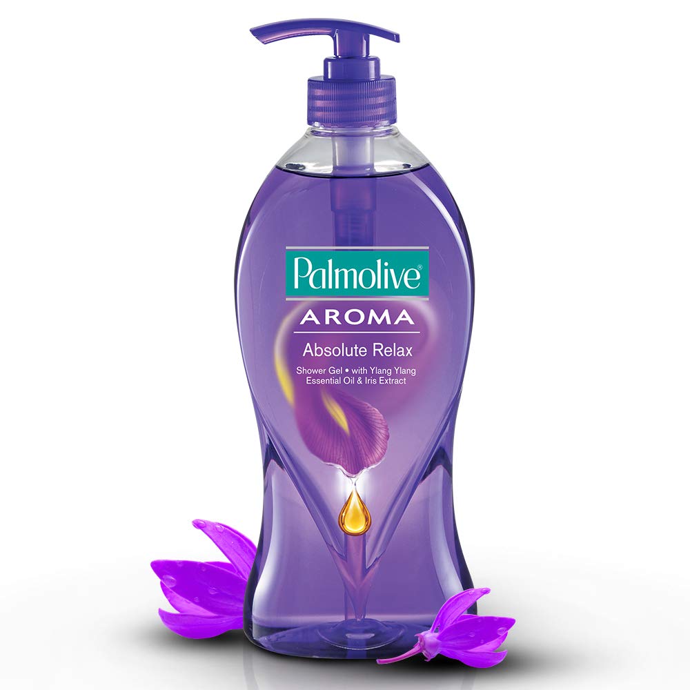 Palmolive Body Wash Aroma Absolute Relax Shower Gel 750ml Pump & Coconut Joy Body Wash 250ml Bottle - Crème Exfoliator with Apricot Seeds & Jojoba Butter - Perfect for Spa Day, Relaxation & Moisturizing Skin Care
