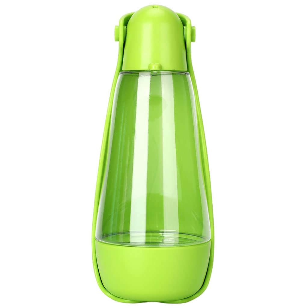 Enakshi Portable Pet Water Bottle with Tray - Leak-Proof Dog & Cat Travel Water Dispenser for Hiking, Camping, and Outdoor Adventures | Durable Pet Supplies for Active Pets