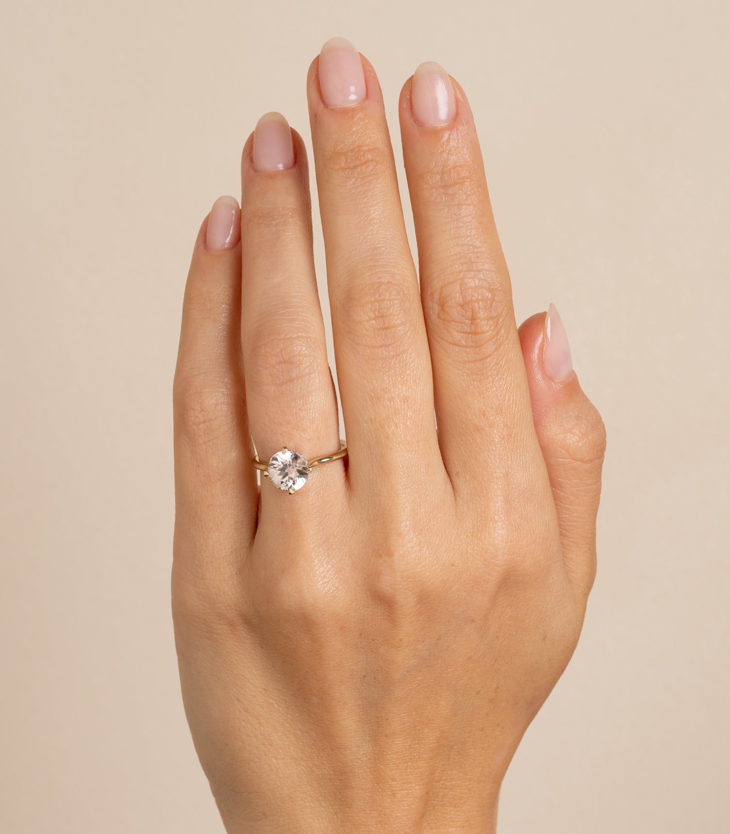 Unique Engagement Ring with Alternative Center Stone - Zircon Gemstone for Women | Perfect for Proposals, Anniversaries & Special Occasions