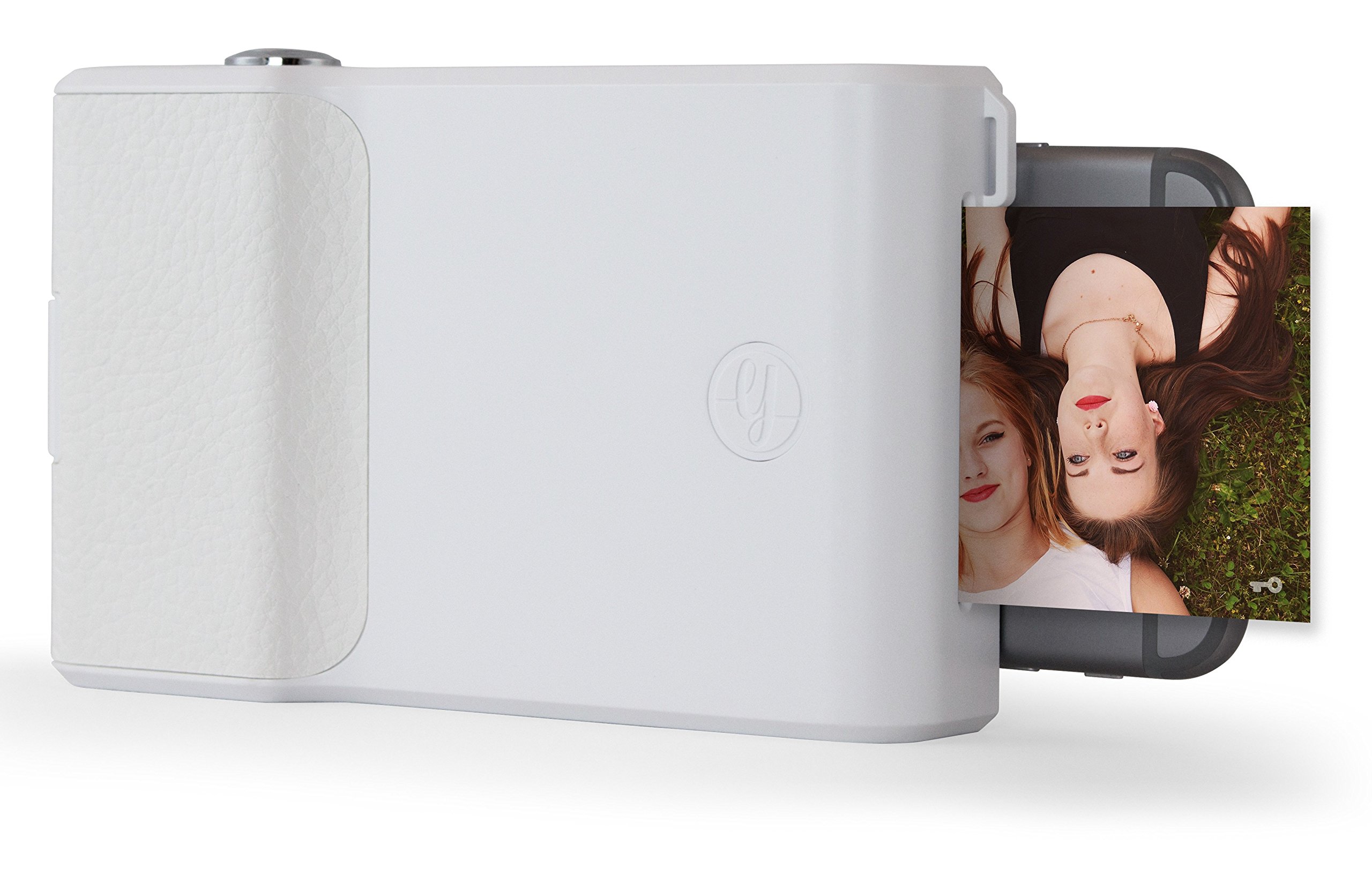 Wireless Photo Printer for iPhone 6S/6 - Portable Instant Printer with Bluetooth, White - Perfect for Home, Travel & Party Memories