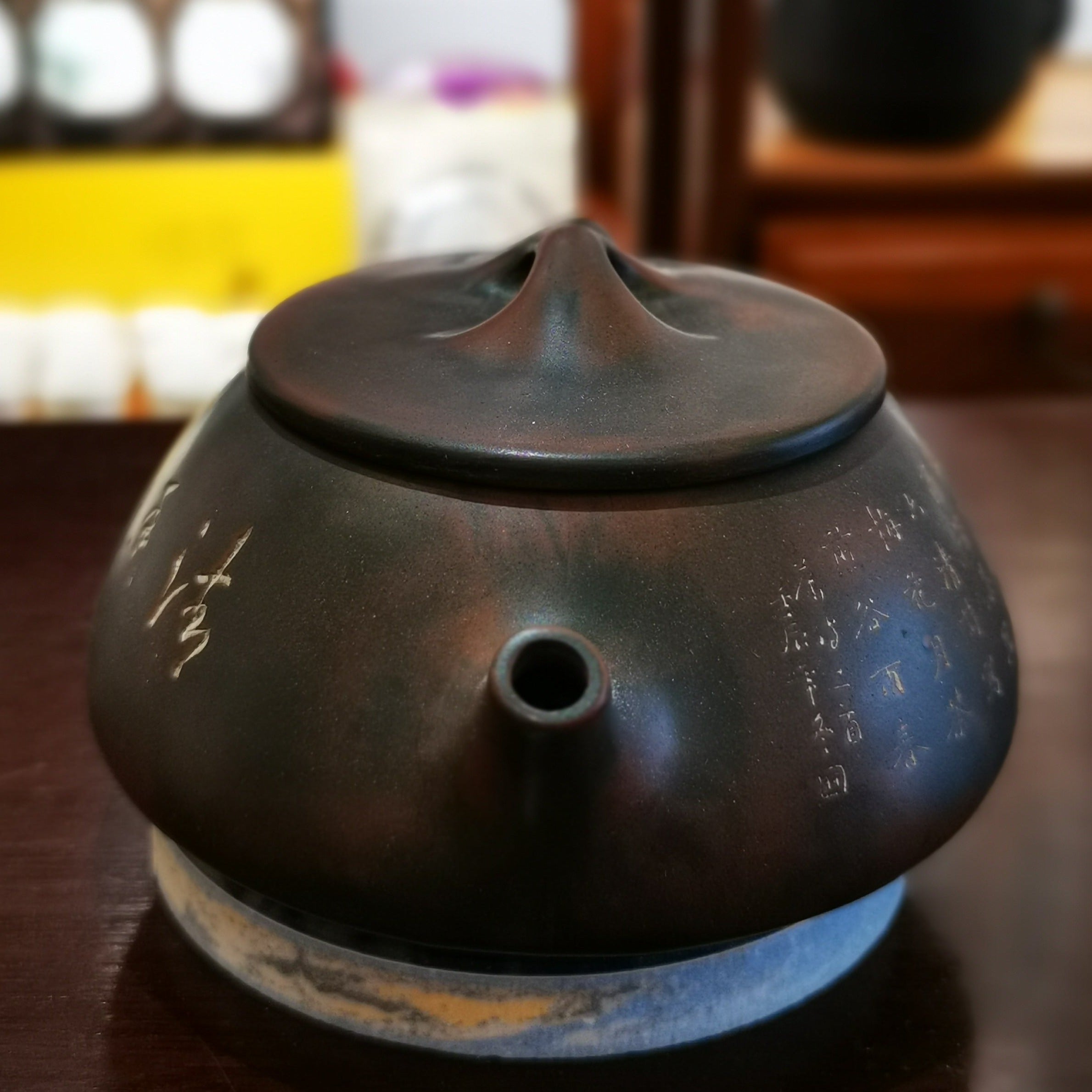 Master Li Renping Ni Xing Tao Teapot - Premium Guangxi Clay Stone Slip Teapot for Chinese Tea Ceremony | Elegant Fragrance & Artisan Craftsmanship | Perfect for Gongfu Tea, Home Decor & Gift Giving