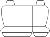 Premium Black Canvas Seat Covers for Nissan Navara Dual Cab D40 ST (2012-2015) - Durable & Custom Fit for Front & Rear Seats - Perfect for Off-Roading, Work Trucks & Outdoor Adventures