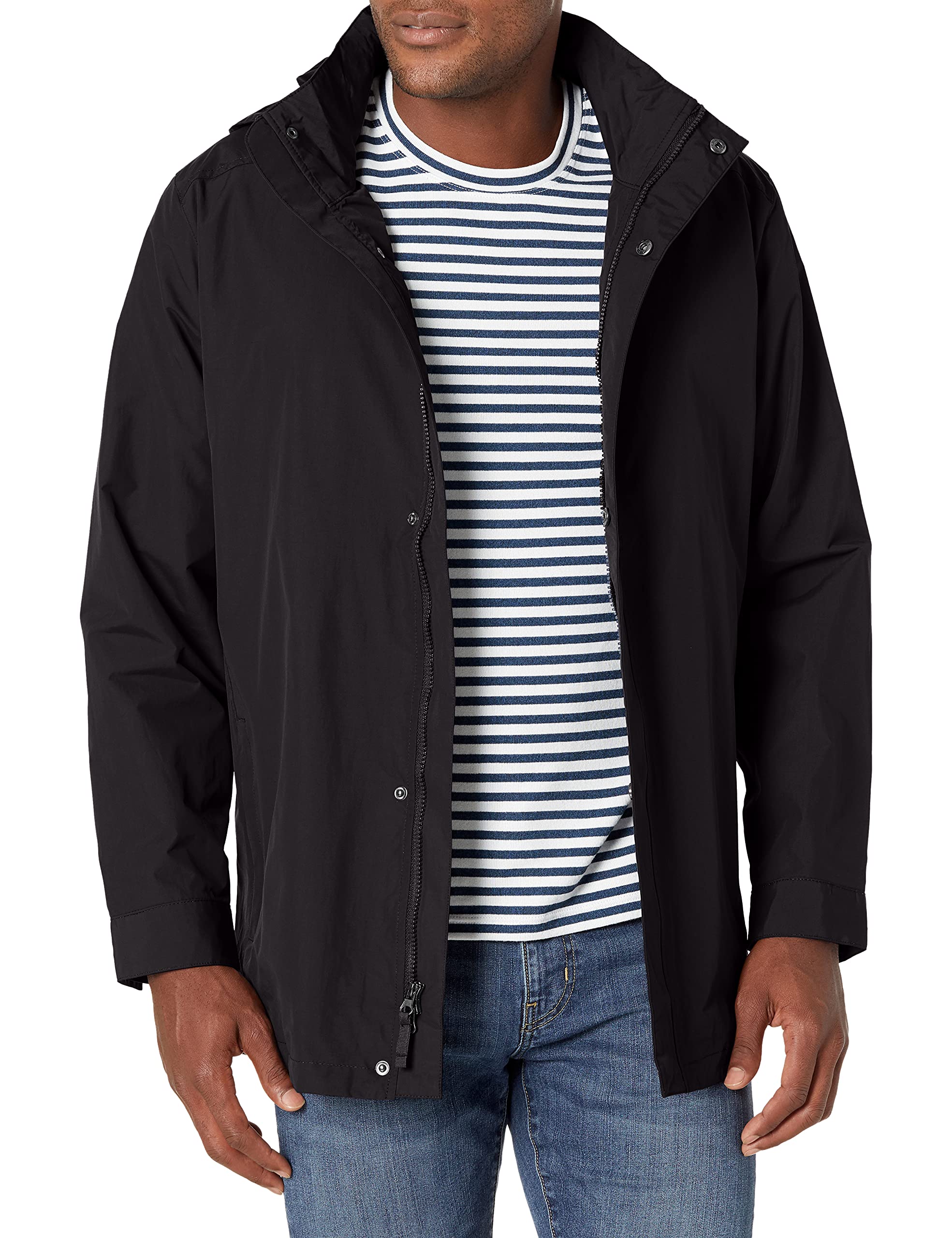Charles River Apparel Men's Logan Jacket - Waterproof Windbreaker with Fleece Lining for Outdoor Activities, Hiking & Camping