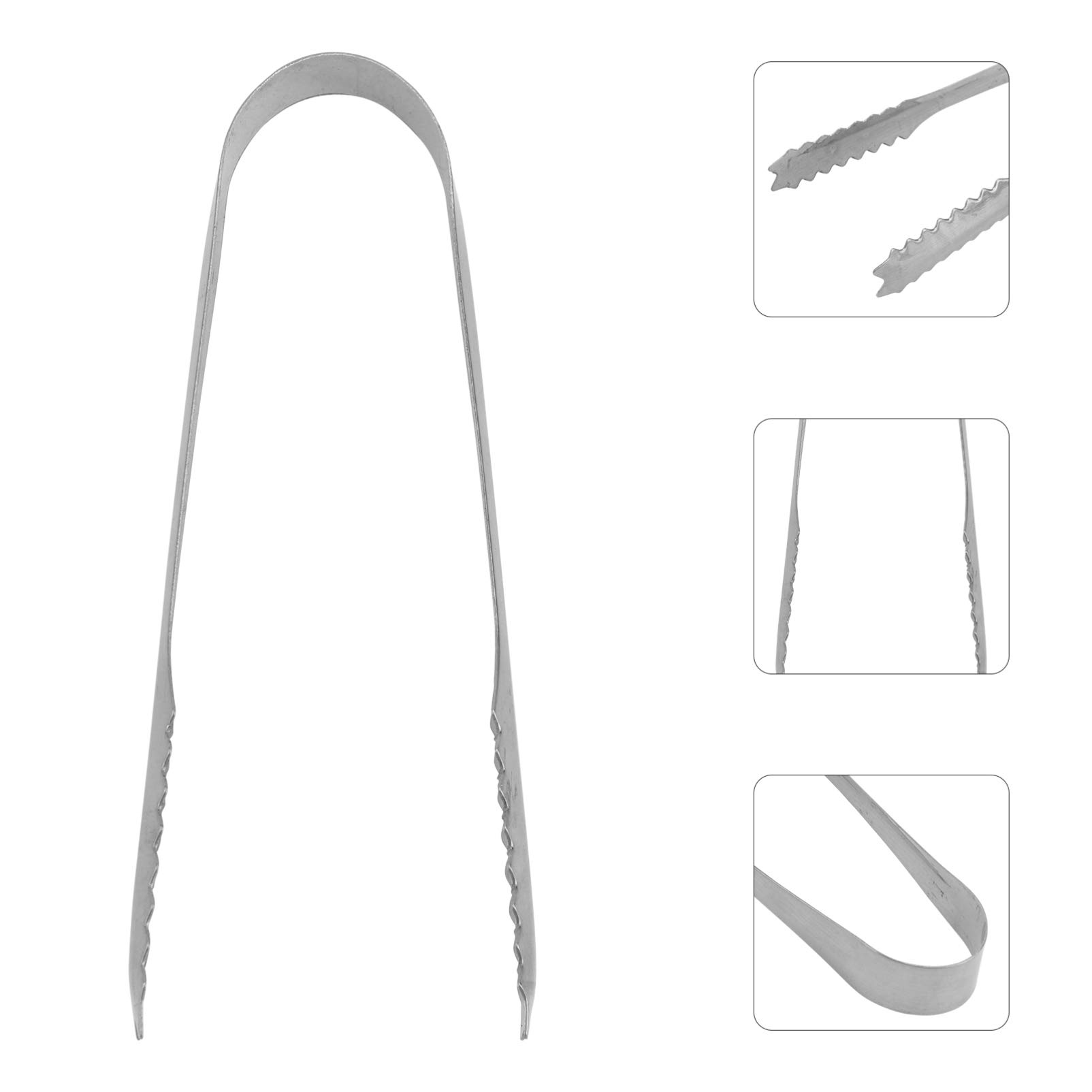 5Pcs 430 Stainless Steel Kitchen Tongs for Cooking & Serving